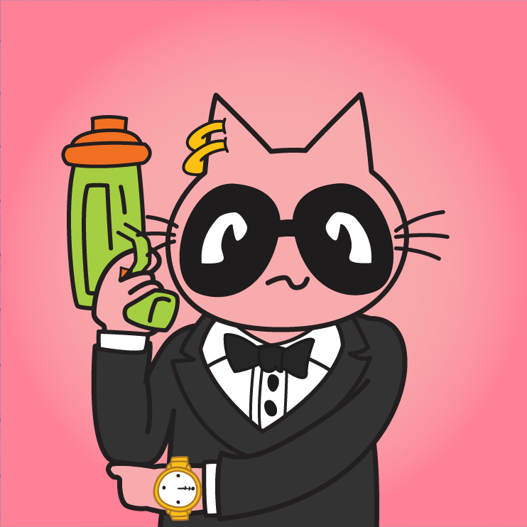 007 YoCat pink background